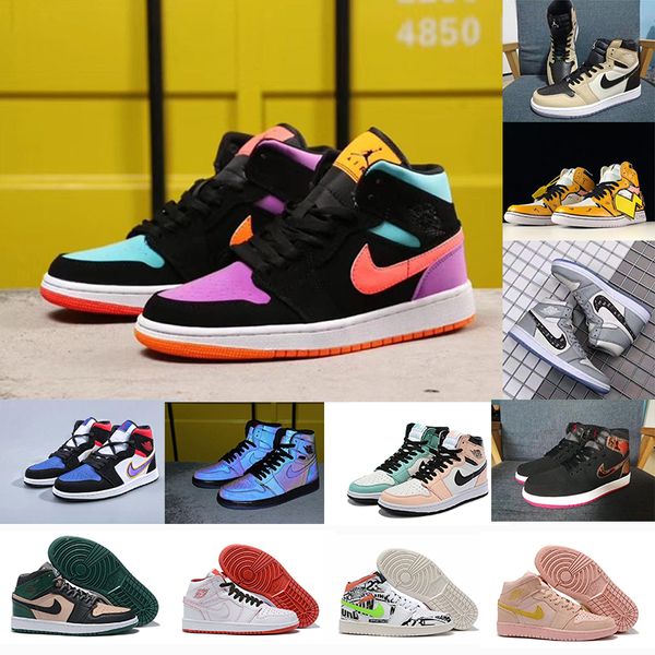 2020 лучшей ретро качество air jordan 1 обувь мужчины женщина fly баскетбол кроссовки chaussures разрушенного backbo спорт работает обучение, Black
2020 лучшей ретро качество air jordan 1 обувь мужчины женщина fly баскетбол кроссовки chaussures разрушенного backbo спорт работает обучение, Black
