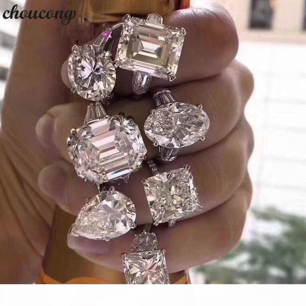 choucong unique promise ring real 925 sterling silver diamond engagement wedding band rings for women fine jewelry gift, Slivery;golden
choucong unique promise ring real 925 sterling silver diamond engagement wedding band rings for women fine jewelry gift, Slivery;golden