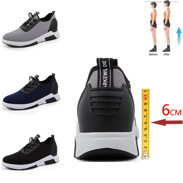 elevator shoes shoes men sneakers high heels heightening height increase hidden wedge platform sport, Black
elevator shoes shoes men sneakers high heels heightening height increase hidden wedge platform sport, Black
