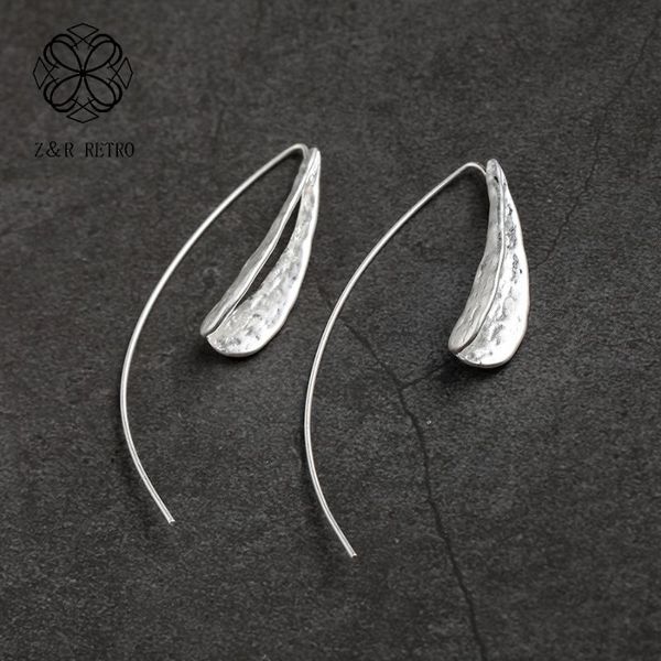 retro leaves hook earrings simple brief ears jewelry style vintage ear decoration ethnic pendientes accessories for women gifts, Silver
retro leaves hook earrings simple brief ears jewelry style vintage ear decoration ethnic pendientes accessories for women gifts, Silver