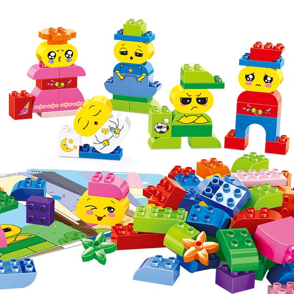 my little emotions building block assembly educational toy for child gift 02