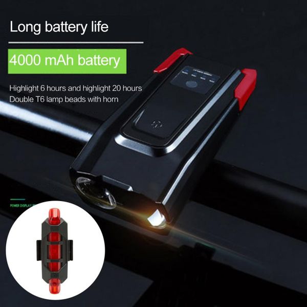4000mah смарт индукционная велосипедов переднего света комплект usb аккумуляторная 800 люмен светодиодный свет велосипеда с horn bike лампы
4000mah смарт индукционная велосипедов переднего света комплект usb аккумуляторная 800 люмен светодиодный свет велосипеда с horn bike лампы