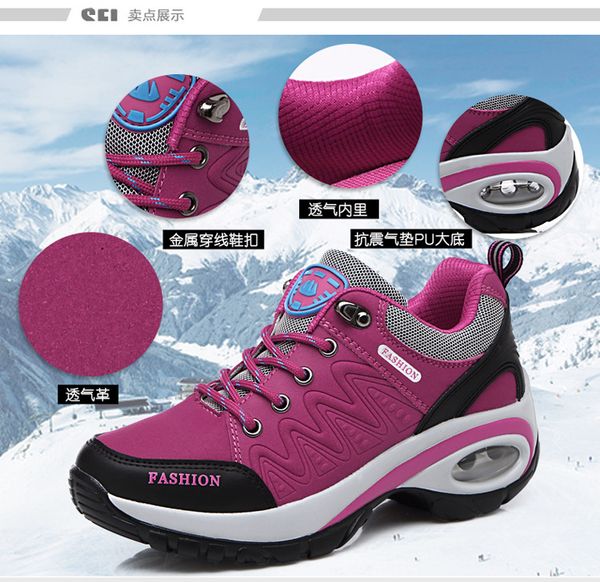 travel hiking shoes women sneakers increased height leather suede air damping casual shoes non-slip women tenis feminino
travel hiking shoes women sneakers increased height leather suede air damping casual shoes non-slip women tenis feminino