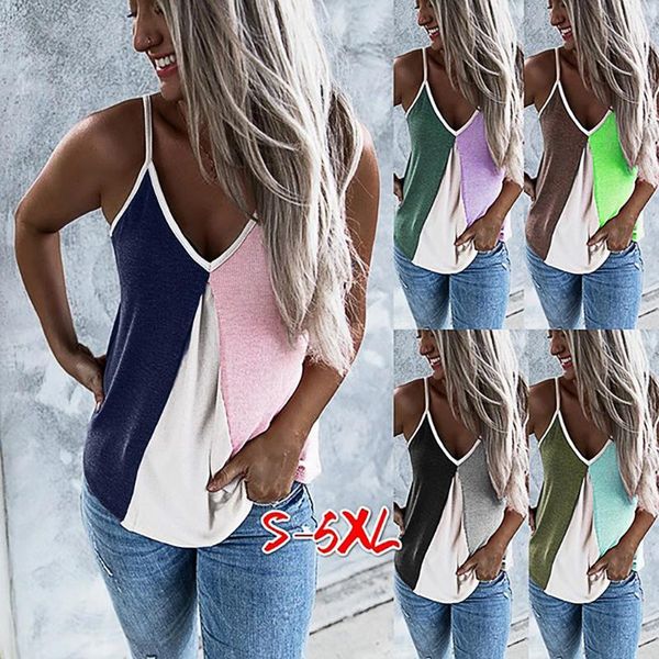 yoga outfits women vest camisole fashion splicing color t-shirts streetwear harajuku casual sleeveless plus size s-5xl 2021 summer, White;red
yoga outfits women vest camisole fashion splicing color t-shirts streetwear harajuku casual sleeveless plus size s-5xl 2021 summer, White;red