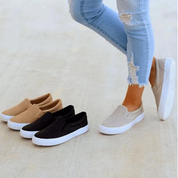 women canvas shoes spring autumn 2020 fashion flat bottom breathable shallow slip on causal women platform shoes, Black
women canvas shoes spring autumn 2020 fashion flat bottom breathable shallow slip on causal women platform shoes, Black