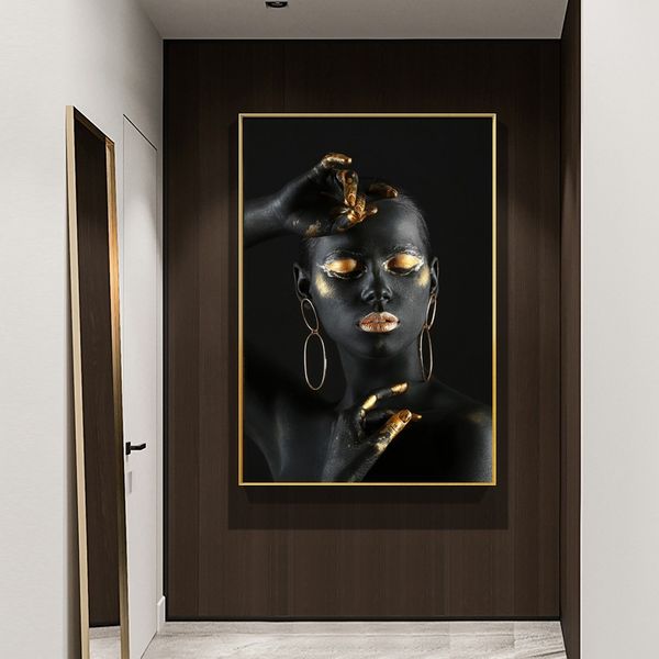 canvas painting wall posters and prints black woman wall art pictures for living children room decoration dining restaurant l home decor
canvas painting wall posters and prints black woman wall art pictures for living children room decoration dining restaurant l home decor