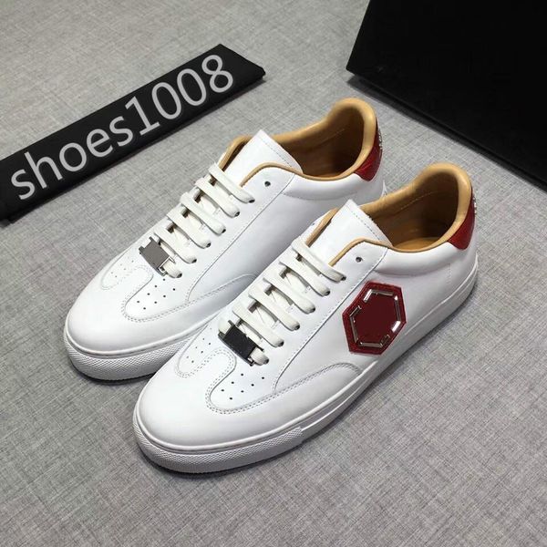 1: 1 fashion luxury men shoes men leather lace up platform oversized sole sneakers white casual shoes, Black
1: 1 fashion luxury men shoes men leather lace up platform oversized sole sneakers white casual shoes, Black