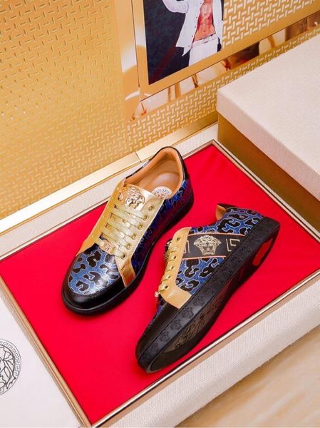 2020r new custom printed embroidered leather men's low-lace-up casual shoes, high-quality fashionable outdoor sports shoes, size: 3, Black
2020r new custom printed embroidered leather men's low-lace-up casual shoes, high-quality fashionable outdoor sports shoes, size: 3, Black