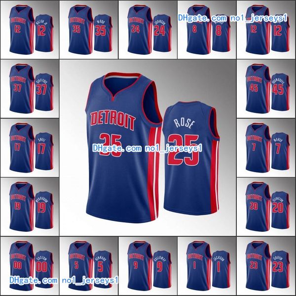 detroit pistons men derrick rose blake griffin christian wood luke kennard 2019-20 icon nba blue custom basketball jerseys, Black
detroit pistons men derrick rose blake griffin christian wood luke kennard 2019-20 icon nba blue custom basketball jerseys, Black