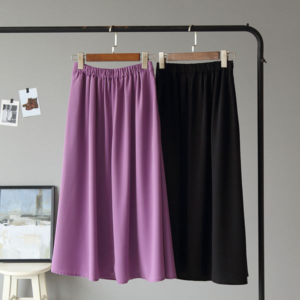 wild summer women's new products solid color a word high waist mid-length skirt, Black
wild summer women's new products solid color a word high waist mid-length skirt, Black