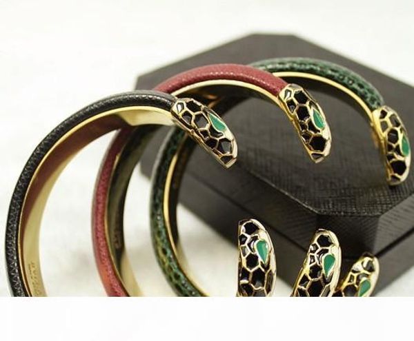new fashion leather cuff bracelet bangle 316l stainless steel designer jewelry 18k yellow gold plated for women, Golden;silver
new fashion leather cuff bracelet bangle 316l stainless steel designer jewelry 18k yellow gold plated for women, Golden;silver