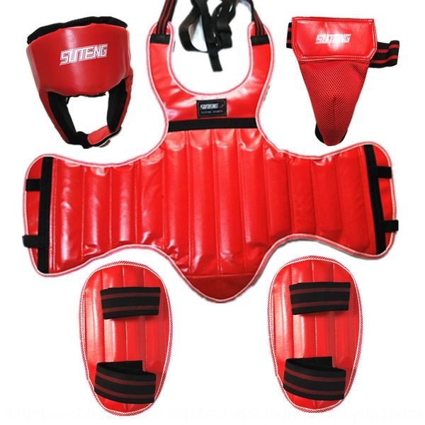rabcg suteng imitation leather sanda protective gear 4-piece set boxing fighting protective gear head chest leg protectionprotection protect
rabcg suteng imitation leather sanda protective gear 4-piece set boxing fighting protective gear head chest leg protectionprotection protect