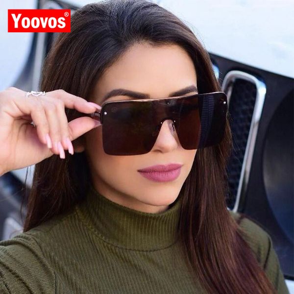 yoovos oversized women sunglasses square sunglasses women sun glasses brand designer feminino, White;black
yoovos oversized women sunglasses square sunglasses women sun glasses brand designer feminino, White;black
