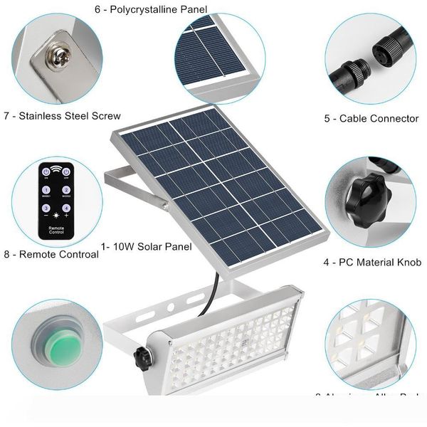 led solar lamps super bright 1500lm 6600mah wireless floodlight outdoor waterproof garden lamp radar motio with remote control
led solar lamps super bright 1500lm 6600mah wireless floodlight outdoor waterproof garden lamp radar motio with remote control
