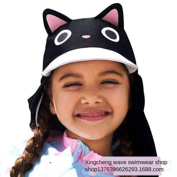 iptto new children's swimming cap cute cartoon outdoor protective sunshade sunshade beach beach windproof sand uv protection neck prote
iptto new children's swimming cap cute cartoon outdoor protective sunshade sunshade beach beach windproof sand uv protection neck prote