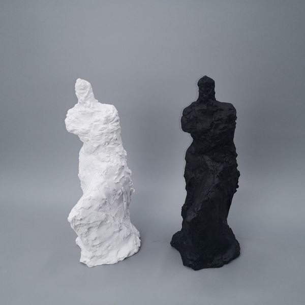 creative plaster abstract figure statue decoration l model room resin art crafts soft decorations
creative plaster abstract figure statue decoration l model room resin art crafts soft decorations