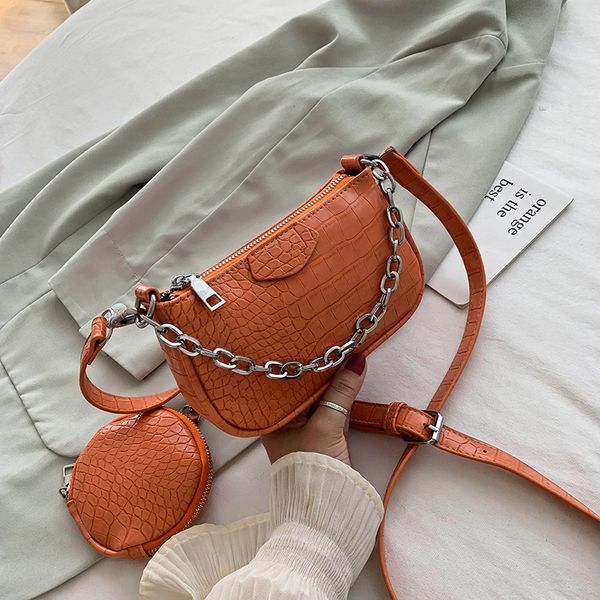 leather set bags for women small chain shoulder bag lady crossbody bag with coin purse retro axillary bag trendy female bolsos
leather set bags for women small chain shoulder bag lady crossbody bag with coin purse retro axillary bag trendy female bolsos