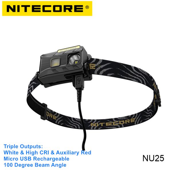 nitecore nu25 high cri cree led camping headlamp 100 degree beam angle built in li-ion battery forehead lamp with usb charging
nitecore nu25 high cri cree led camping headlamp 100 degree beam angle built in li-ion battery forehead lamp with usb charging