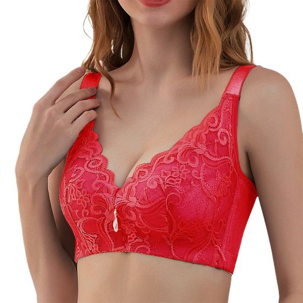 women full cup sports underwear sports bra push up wireless adjustable lace breast cover c d cup plus size lace bras, White;black
women full cup sports underwear sports bra push up wireless adjustable lace breast cover c d cup plus size lace bras, White;black