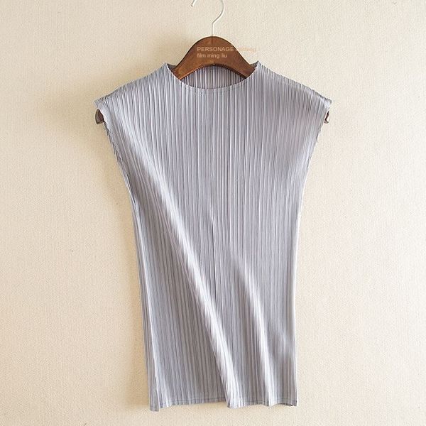 sanzhai pleated women's wear 2020 vest summer slim versatile short sleeveless vest base solid color fashion, Camo
sanzhai pleated women's wear 2020 vest summer slim versatile short sleeveless vest base solid color fashion, Camo