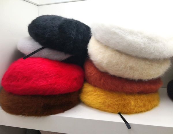 all-match korean solid color thickened warm painter's long rabbit fur beret children's winter warm painter hat beret hat, Blue;gray
all-match korean solid color thickened warm painter's long rabbit fur beret children's winter warm painter hat beret hat, Blue;gray