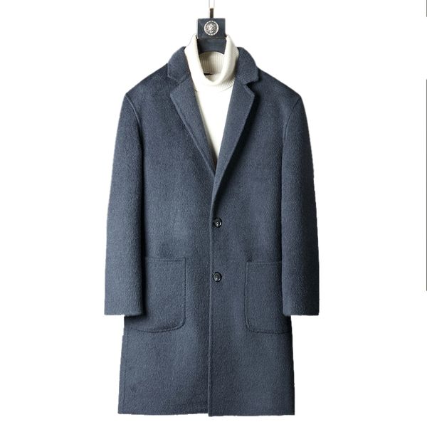 2020 wool coat men double-sided cashmere long jacket korean mens overcoat coats and jackets abrigo hombre d-8z-806 j3755, Black
2020 wool coat men double-sided cashmere long jacket korean mens overcoat coats and jackets abrigo hombre d-8z-806 j3755, Black