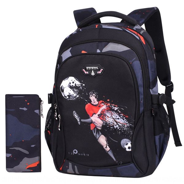 edison schoolbag for primary school students boy cartoon football bag backpack super light burden reduction large capacity backpack
edison schoolbag for primary school students boy cartoon football bag backpack super light burden reduction large capacity backpack
