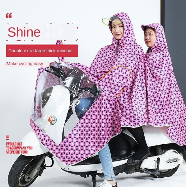 yuejia double ball point super thick raincoat flower point poncho bicycle cloak bicycle reflective brim outdoor cycling watercoat, Red;brown
yuejia double ball point super thick raincoat flower point poncho bicycle cloak bicycle reflective brim outdoor cycling watercoat, Red;brown