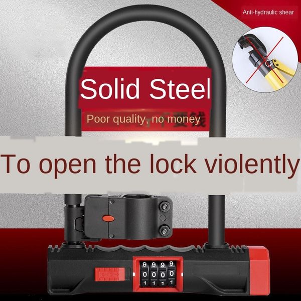 anti-hydraulic shear battery car password u-shaped motorcycle bike motorcycle anti-theft bicycle anti-theft lock lock u-lock
anti-hydraulic shear battery car password u-shaped motorcycle bike motorcycle anti-theft bicycle anti-theft lock lock u-lock