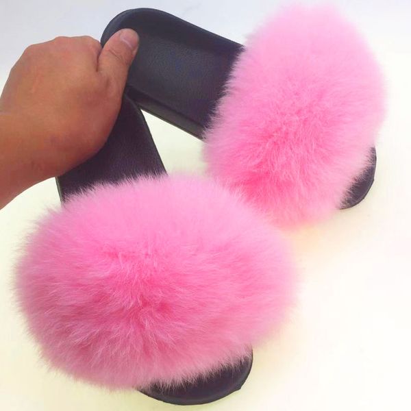 women fashion real raccoon fur slides ladies slippers summer flip flops casual vogue fur sandals vogue plush shoes, Black
women fashion real raccoon fur slides ladies slippers summer flip flops casual vogue fur sandals vogue plush shoes, Black