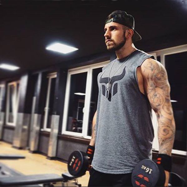 muscle fitness brothers new style men's sports casual vest training loose-fit breathable running basketball quick-dry sleeveless, Black;blue
muscle fitness brothers new style men's sports casual vest training loose-fit breathable running basketball quick-dry sleeveless, Black;blue