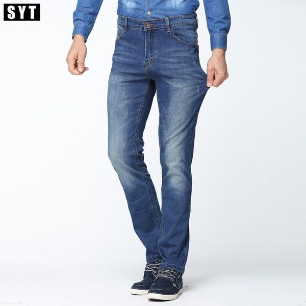 2020 syt new mens casual jeans elasticity stretch jeans homme slim fit denim pants male skinny washed details deepblue v7s1j008, Blue
2020 syt new mens casual jeans elasticity stretch jeans homme slim fit denim pants male skinny washed details deepblue v7s1j008, Blue