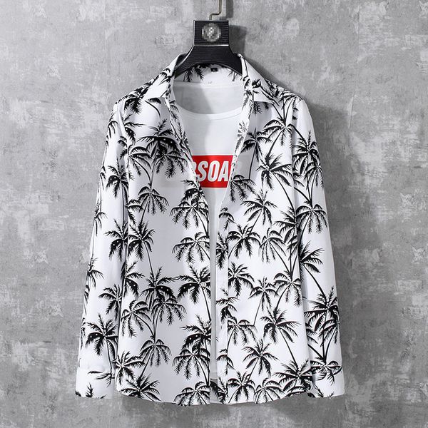 plus size 5xl 6xl 7xl men's casual floral shirt 2020 new autumn fashion holiday style long sleeve shirt male brand, White;black
plus size 5xl 6xl 7xl men's casual floral shirt 2020 new autumn fashion holiday style long sleeve shirt male brand, White;black