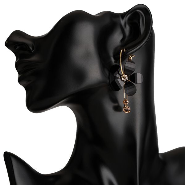 long resin flower acrylic diamond earrings women's fashionable korean earring accessories, Golden
long resin flower acrylic diamond earrings women's fashionable korean earring accessories, Golden