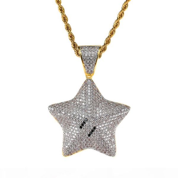 bling bling hip hop pentagram pendant copper micro pave with cz stones necklace jewelry for men and women cn014, Silver
bling bling hip hop pentagram pendant copper micro pave with cz stones necklace jewelry for men and women cn014, Silver