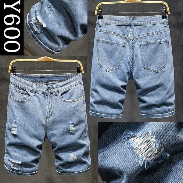 summer trendy ankle-length and jeans jeans men's middle pants with holes denim men's straight slim-fit cropped pants, Blue
summer trendy ankle-length and jeans jeans men's middle pants with holes denim men's straight slim-fit cropped pants, Blue