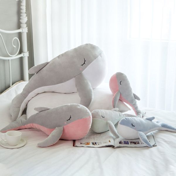 new net red soft whale pillow cute dolphin doll doll children sleeping gift customization
new net red soft whale pillow cute dolphin doll doll children sleeping gift customization