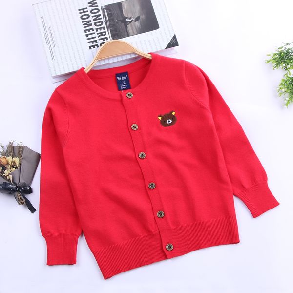 13f39 size selection children's clothing coat children's clothing knitted sweater cardigan boy bear embroidery cardigan coat summe, Blue
13f39 size selection children's clothing coat children's clothing knitted sweater cardigan boy bear embroidery cardigan coat summe, Blue
