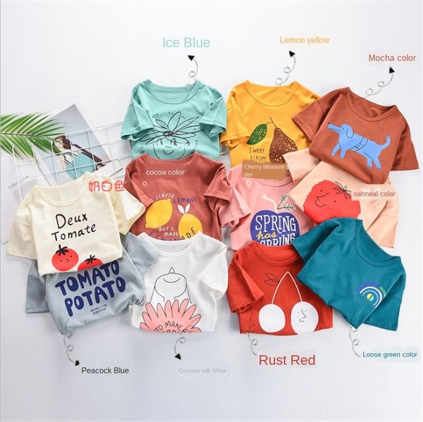 2020 new men's and women's baby t-shirt printed short-sleeved cartoon all-match cotton children's short-sleeved t-shirt, Blue
2020 new men's and women's baby t-shirt printed short-sleeved cartoon all-match cotton children's short-sleeved t-shirt, Blue