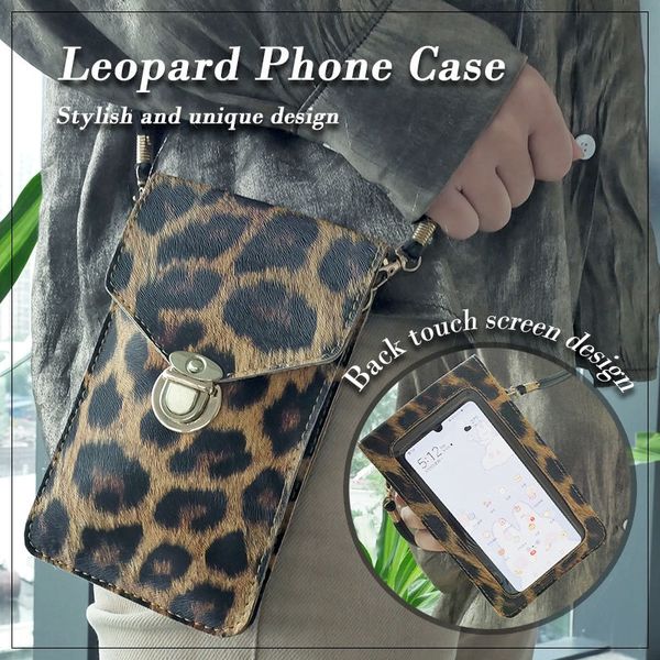 2020 new lock small pu transparent touch screen simple leopard print pouch phone bag mobile phone bag
2020 new lock small pu transparent touch screen simple leopard print pouch phone bag mobile phone bag