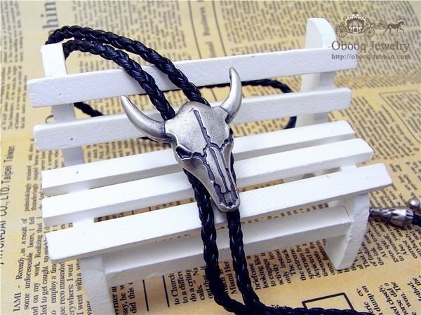 adjustable bull head western cowboy bolo tie rodeo dance necktie faux leather pendant necklace, Black;gray
adjustable bull head western cowboy bolo tie rodeo dance necktie faux leather pendant necklace, Black;gray