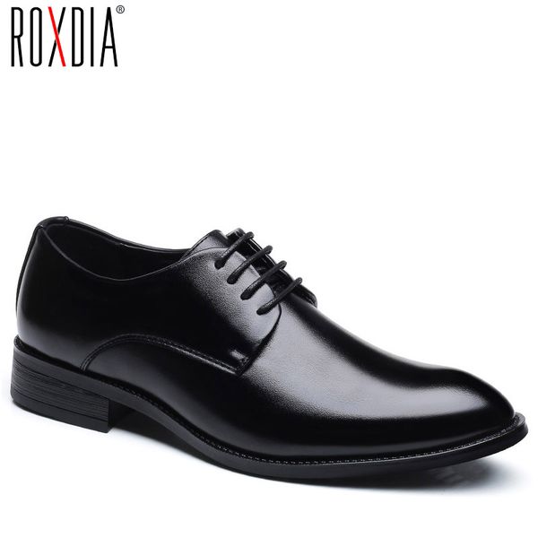 roxdia men wedding shoes microfiber leather formal business pointed toe for man dress shoes men's oxford flats rxm081 size 39-48, Black
roxdia men wedding shoes microfiber leather formal business pointed toe for man dress shoes men's oxford flats rxm081 size 39-48, Black
