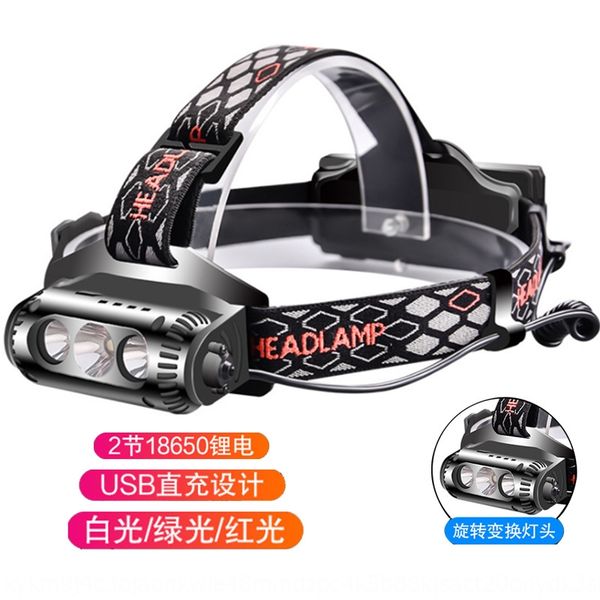 new three- source warning t6 multi-function strong charging usb 360 new light source headlight rotating headlight
new three- source warning t6 multi-function strong charging usb 360 new light source headlight rotating headlight