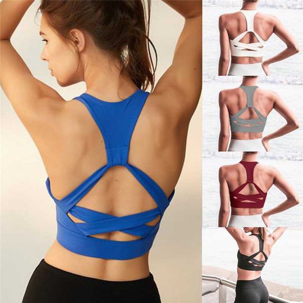 sport bra fitness women racerback running crop push up workout padded running yoga bra high impact activewear, White;black
sport bra fitness women racerback running crop push up workout padded running yoga bra high impact activewear, White;black