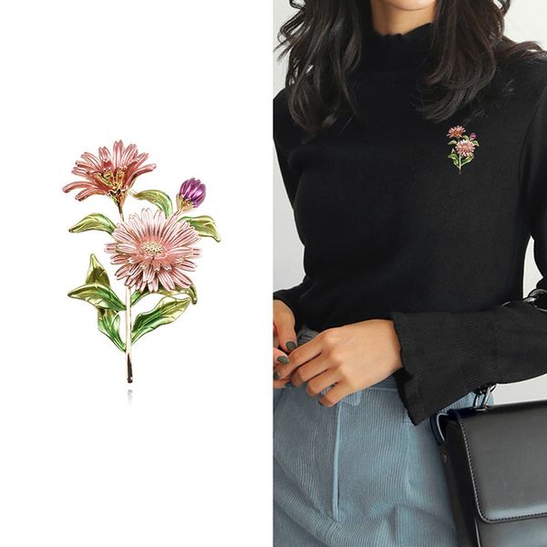 fashion jewelry enamel daisy bouquet brooch flower pin full dress decor for woman accessory bags badge gift dropship, Gray
fashion jewelry enamel daisy bouquet brooch flower pin full dress decor for woman accessory bags badge gift dropship, Gray