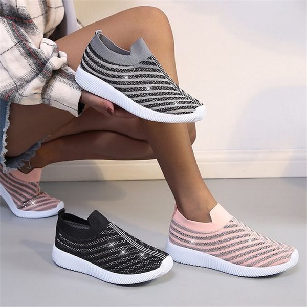 jianbudan breathable sneakers summer women's outdoor running shoes bling mesh flat casual socks shoes comfortable women's, Black
jianbudan breathable sneakers summer women's outdoor running shoes bling mesh flat casual socks shoes comfortable women's, Black