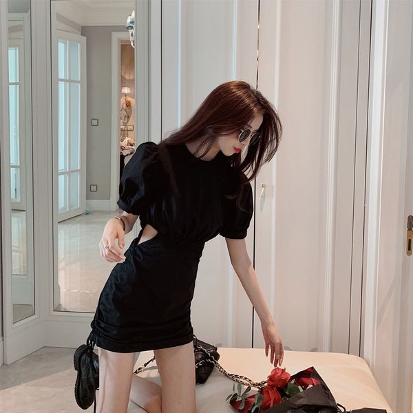 dklpx 2020 new fashion student wear waist-exposed mini- bubble drawstring temperament short skirt trendy women's student shirt dress sh, Black;gray
dklpx 2020 new fashion student wear waist-exposed mini- bubble drawstring temperament short skirt trendy women's student shirt dress sh, Black;gray