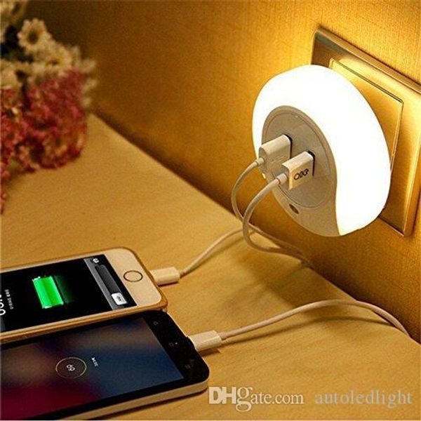 smart design led ac 110 220v night light with light sensor and dual usb wall plate charger for bathrooms bedroom eu us plug
smart design led ac 110 220v night light with light sensor and dual usb wall plate charger for bathrooms bedroom eu us plug
