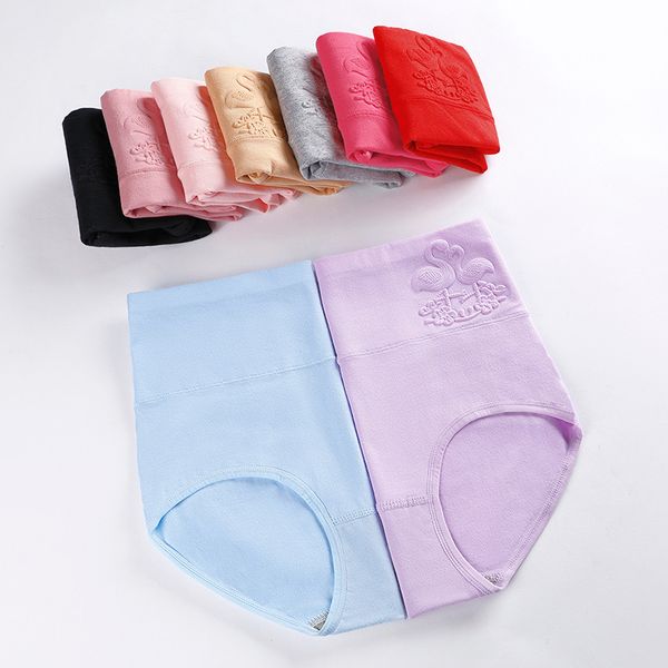 high waist panties women breathable cotton underwear pure cotton briefs women's shorts girls slimming underpants lingerie wholesale, Black;pink
high waist panties women breathable cotton underwear pure cotton briefs women's shorts girls slimming underpants lingerie wholesale, Black;pink