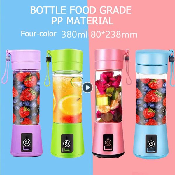 380ml electric usb rechargeable portable juicer smoothie blender machine mixer juice cup maker fast blenders food processor
380ml electric usb rechargeable portable juicer smoothie blender machine mixer juice cup maker fast blenders food processor